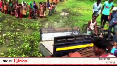 পিকআপ-ট্রাক্টরের সংঘর্ষে নিহত ২