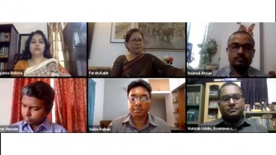 ‘করোনার প্রভাবে অনানুষ্ঠানিক কর্মক্ষেত্রে থাকা ৮৯ ভাগ যুবক বেকার হবে’