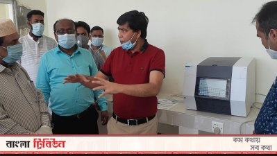 বাক্স মুক্ত হলো মনসুর আলী মেডিক্যালের পিসিআর মেশিন