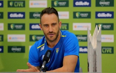 দক্ষিণ আফ্রিকান ব্যাটসম্যান ফাফ ডু প্লেসি