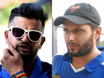 সুরেশ রায়না ও শহীদ আফ্রিদি