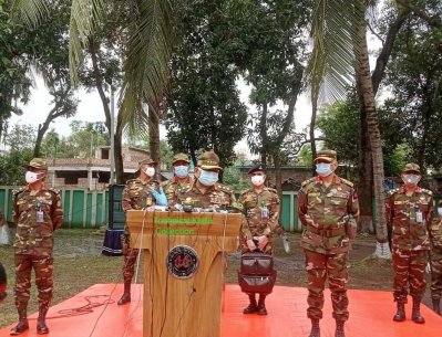 সাতক্ষীরায় সেনাপ্রধান জেনারেল আজিজ আহমেদ