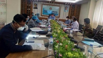 লকডাউন নিয়ে চসিকের সভা