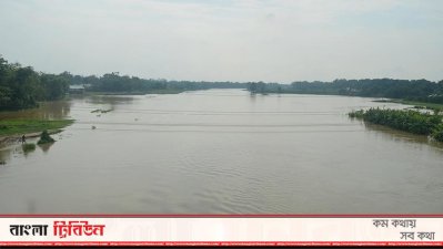 কুমিল্লায় বাড়ছে নদীর পানি