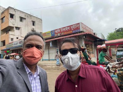 কোয়ারেন্টিন মুক্ত হয়ে ডা. ফেরদৌস