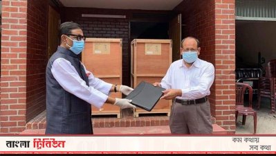 কোভিড-১৯ ডেডিকেটেড হাসপাতালে আইসিইউ ভেন্টিলেটর দেন ওবায়দুল কাদের