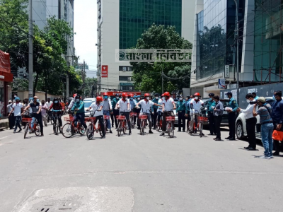 জো-বাইকের উদ্বোধনী অনুষ্ঠান