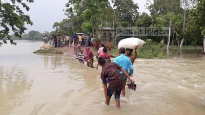 যমুনার পানি বিপদসীমার ২৫ সেন্টিমিটার ওপরে