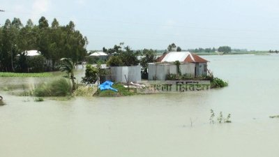 যমুনার পানি বিপদসীমার ১২ সেন্টিমিটার ওপরে