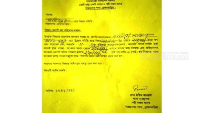 নির্দেশনা না মেনে ঋণ পরিশোধে পল্লী সঞ্চয় ব্যাংকের নোটিশ