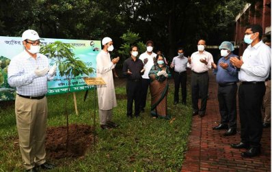 প্রতিরক্ষা মন্ত্রণালয়ের বৃক্ষরোপণ কর্মসূচি শুরু