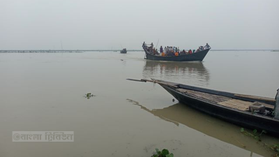 পাবনায় বিপৎসীমার ওপরে যমুনার পানি