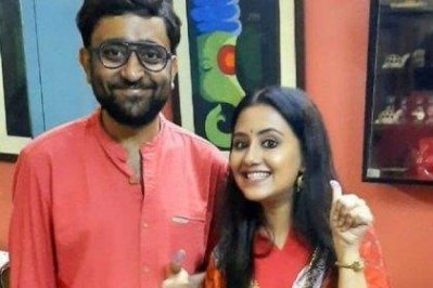 বিয়ের সাজে অভিমন্যু-মানালি