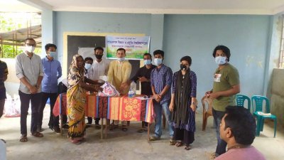 বন্যার্তদের সহায়তায় শাবি’র স্বেচ্ছাসেবী সংগঠন ‘সঞ্চালন’