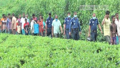 বাঘের আনাগোনার কথা শুনে প্রশাসন ও পুলিশের কর্মকর্তারা ওই এলাকা পরিদর্শন করেন এবং ঘটনার সত্যতা পান।