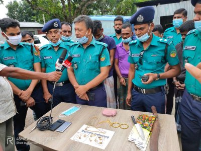 একমাস আগের লুটের মালসহ সাত ডাকাত গ্রেফতার