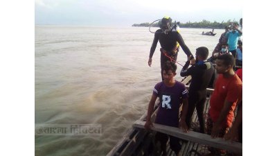 গাইবান্ধায় ত্রাণ দিতে গিয়ে ব্রহ্মপুত্রে শিক্ষার্থী নিখোঁজ