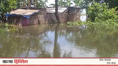নাটোরের বন্যাকবলিত এলাকা