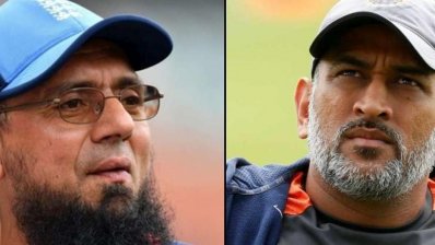 সাকলায়েন মুশতাক ও মহেন্দ্র সিং ধোনি