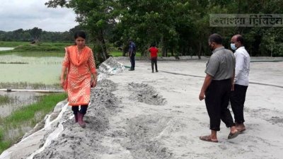 অবৈধভাবে বালু উত্তোলন: দুই জনকে আড়াই লাখ টাকা জরিমানা