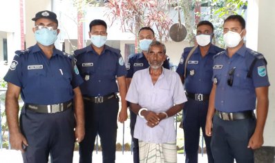 শিবালয়ে ধর্ষণের ঘটনায় গ্রেফতার অভিযুক্ত।