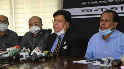 বক্তব্য রাখছেন পররাষ্ট্রমন্ত্রী ড. এ কে আব্দুল মোমেন