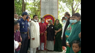 সুনামগঞ্জ সীমান্তে শহীদ মুক্তিযোদ্ধাদের সমাধির উন্নয়ন কাজ হচ্ছে