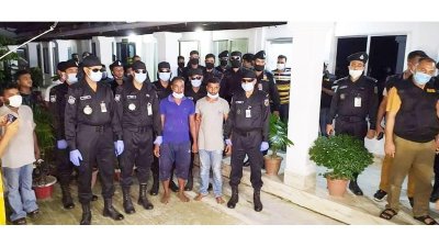 আদালতে প্রেরিত দুই আসামি 