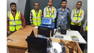 শাহজালালে কোকেন সদৃশ মাদক জব্দ