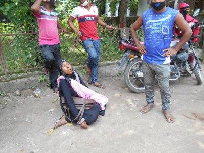 আহত রহিমা বেগম 