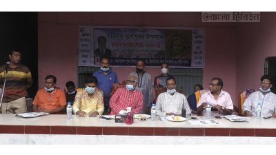 ঝিনাইদহে সামাজিক দূরত্ব ও স্বাস্থ্যবিধি মেনে হবে দুর্গাপূজা