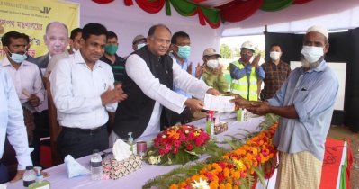 কক্সবাজারে রেলপথ মন্ত্রী মো. নুরুল ইসলাম সুজন