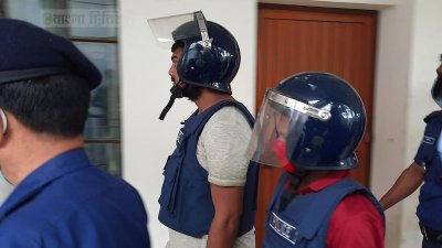 মামলার দুই হাজতি আসামি গোলাম রব্বানী ও হাসান ফিরোজ