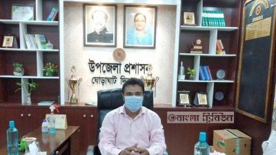 ঘোড়াঘাটের নতুন ইউএনও মো. রাফিউল আলম।