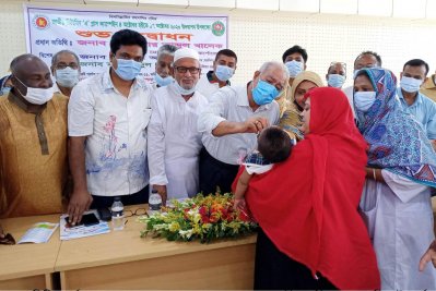 জাতীয় ভিটামিন &lsquo;এ&rsquo; প্লাস ক্যাম্পেইন উদ্বোধনে কেসিসি মেয়র 