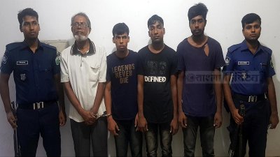 নারী শ্রমিককে সংঘবদ্ধ ধর্ষণ চেষ্টার অভিযোগে গ্রেফতার ৪