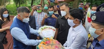 আখাউড়া দিয়ে বাংলাদেশে প্রবেশ করেন নতুন ভারতীয় হাইকমিশনার বিক্রম দোরাইস্বামী