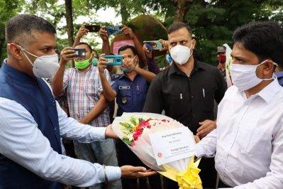 আখাউড়া দিয়ে বাংলাদেশে প্রবেশ করেন নতুন ভারতীয় হাইকমিশনার বিক্রম দোরাইস্বামী