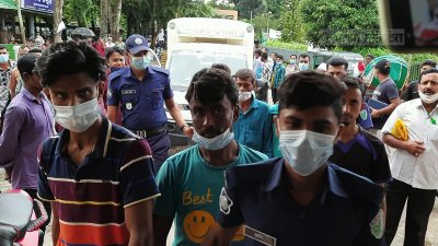 কারাগারে পাঠানো আসামিরা