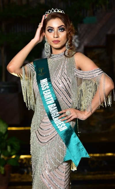 প্রথম মিস আর্থ বাংলাদেশ বিজয়ী মেঘনা আলম