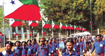 কেরালায় পিএফআই সদস্যদের কুচকাওয়াজ