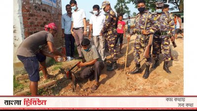 গাজীপুরে তিতাস গ্যাসের অবৈধ সংযোগ বিচ্ছিন্ন করতে অভিযান