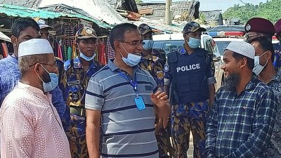রোহিঙ্গা ক্যাম্পে মাদক ও অস্ত্রবাজদের ঠাঁই হবে না: এপিবিএন প্রধান