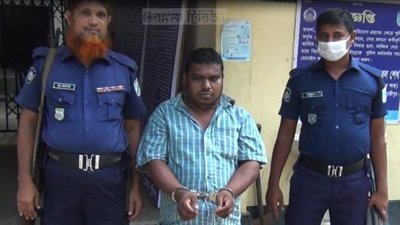 কালীগঞ্জে ৩ লাখ টাকাসহ ভুয়া ওসি গ্রেফতার