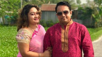 শামীমা ও তার স্বামী সুমন (ছবি সংগৃহীত)