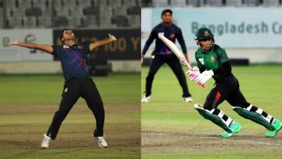সাইফউদ্দিনের ৫ উইকেট, মুশফিকের হাফসেঞ্চুরি