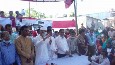 আওয়ামী লীগ প্রার্থীর নির্বাচনি প্রচার