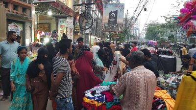 নারায়ণগঞ্জে বাড়ছে করোনা রোগী, মাস্ক ব্যবহারে উদাসীনতা