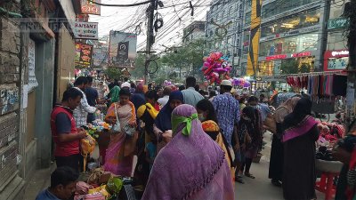 নারায়ণগঞ্জে বাড়ছে করোনা রোগী, মাস্ক ব্যবহারে উদাসীনতা
