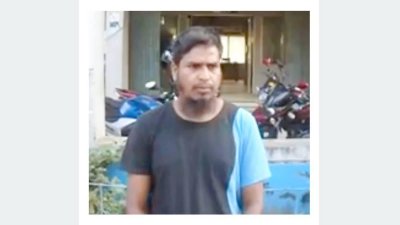 অবৈধভাবে অনুপ্রবেশকারী নাজিমুল শেখ 